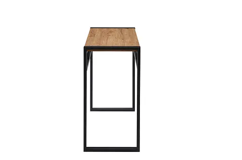 wood top side board