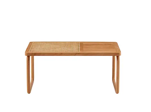 solid wood coffee table