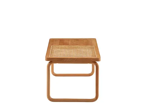 solid oak coffee table