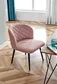 pink color kids chair