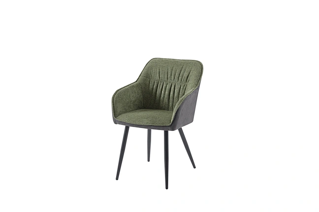 black metal dining chair