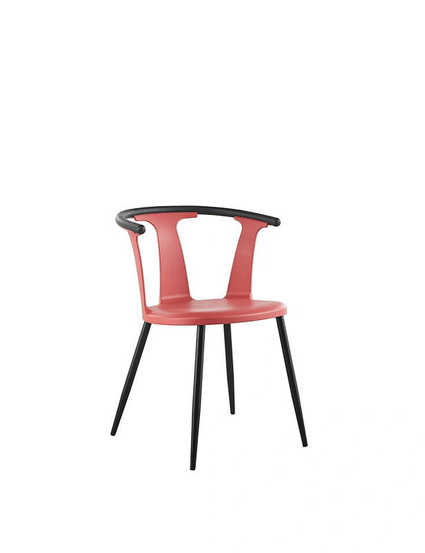 black metal dining chair