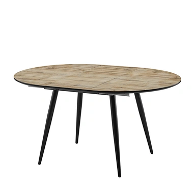 Extendable table dining table matte gloss painting