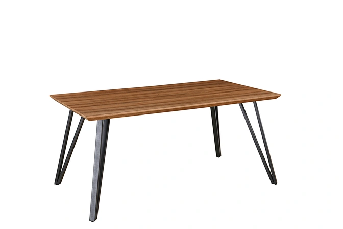 dining table MDF table metal leg