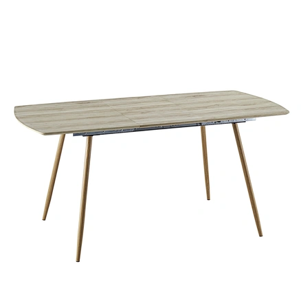 extendable table dining table log wind