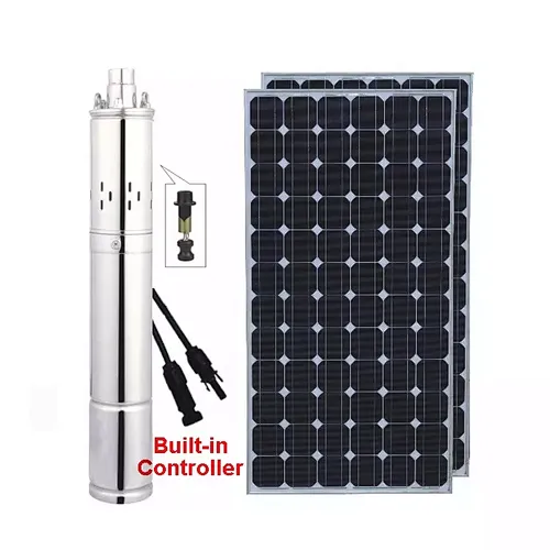 PWSJINTAI Solar Powered Submersible Bore Water Pumps