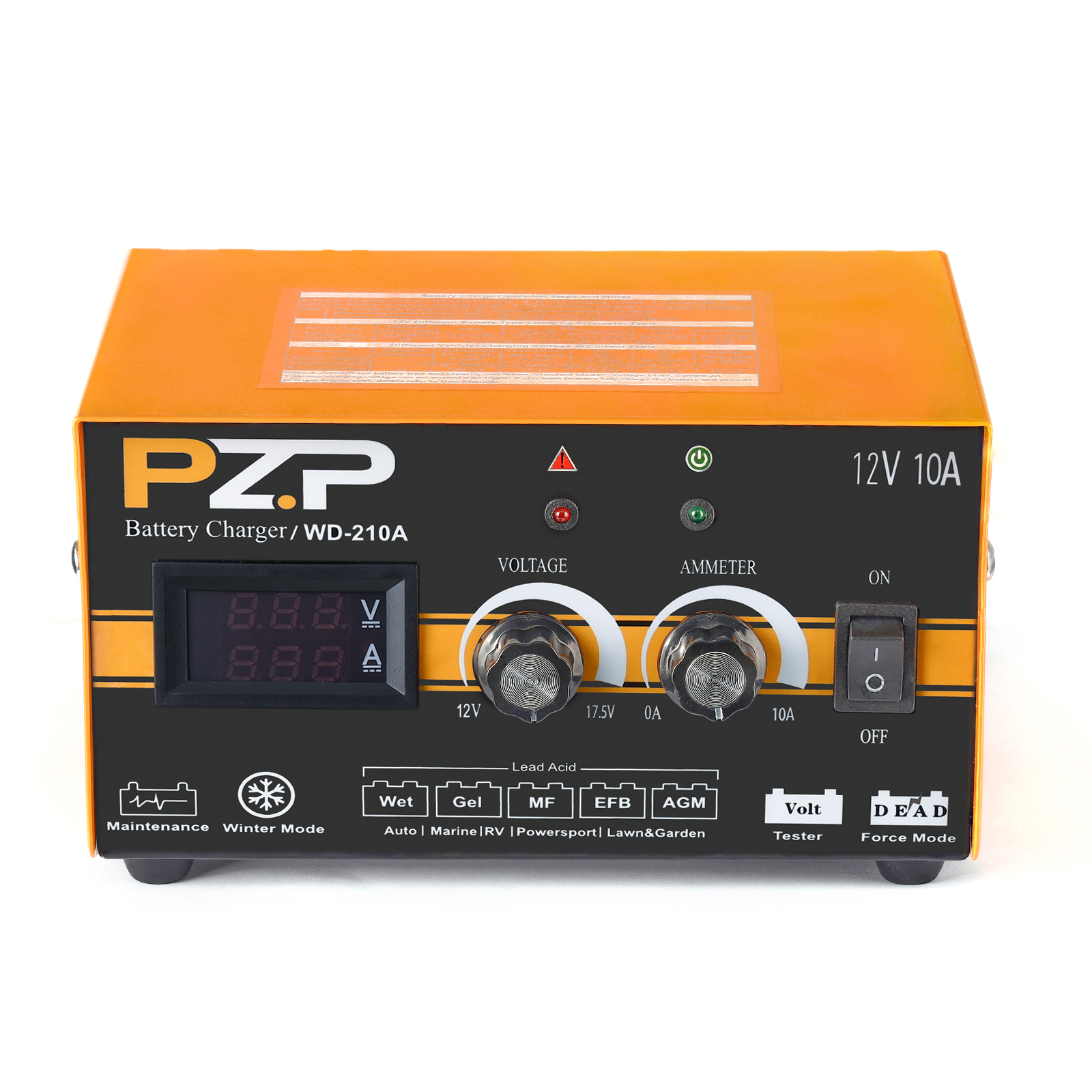 12V 10A Battery Maintainer For Car