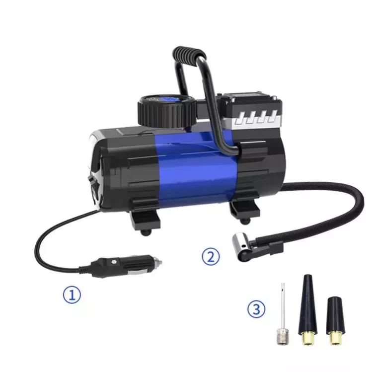 12v Tire Inflator Portable Air Compressor for Cars Motorcycles Balls
