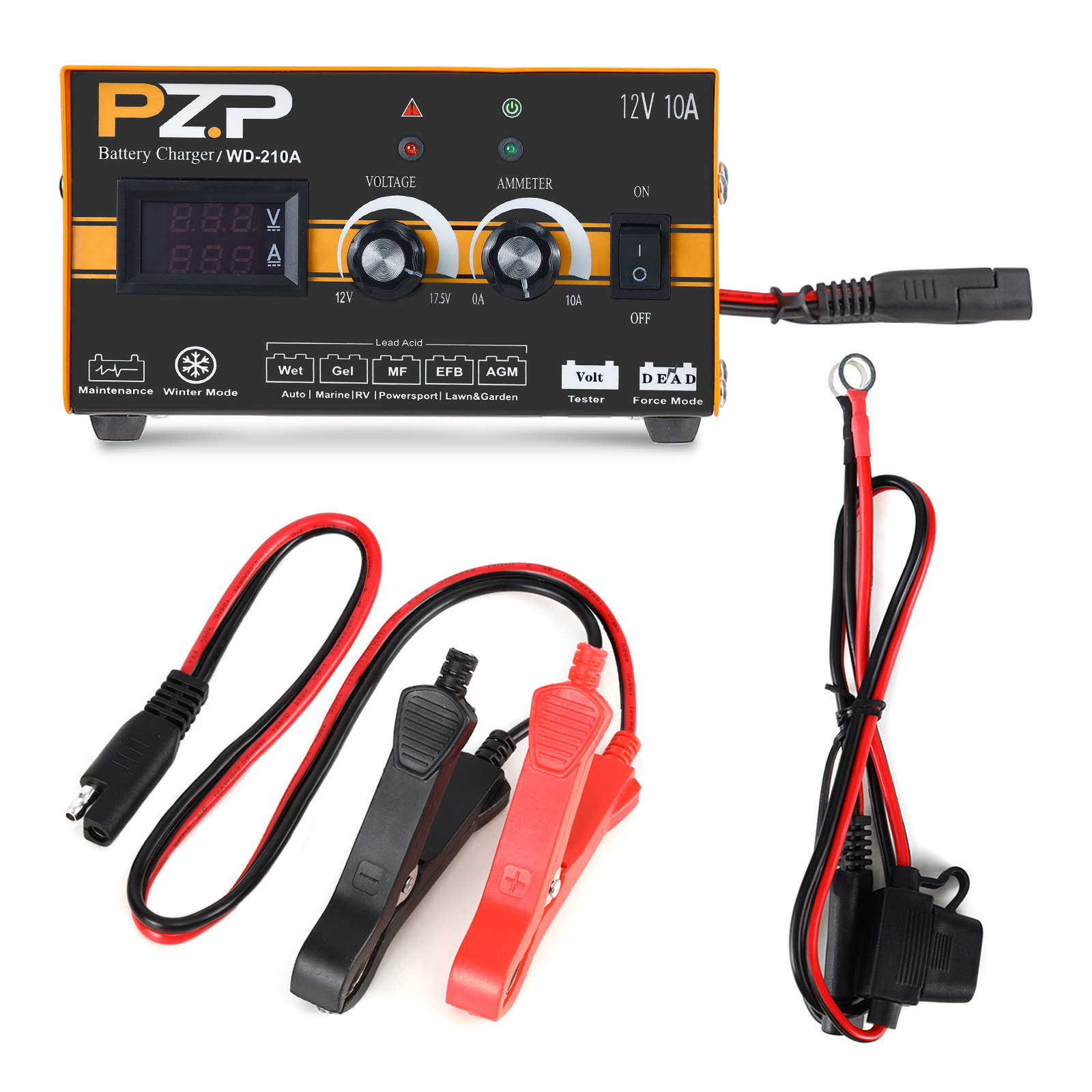 12V 10A Battery Maintainer For Car