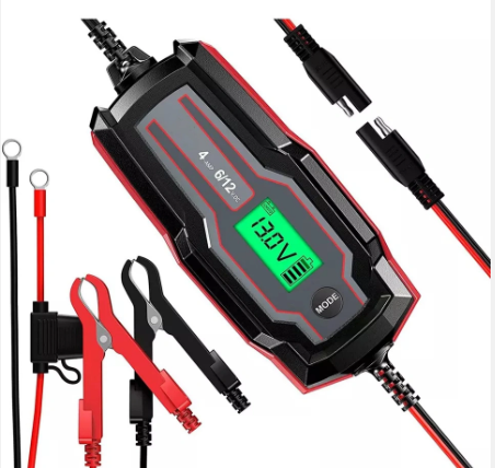 Amp 6V/ 12V Battery Charger for All Vehicles