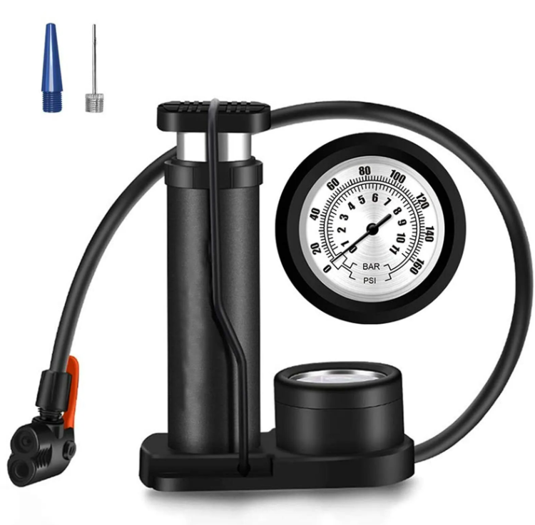 Handheld Pump Portable Tire Inflator For Bike, Motorcycle and Ball