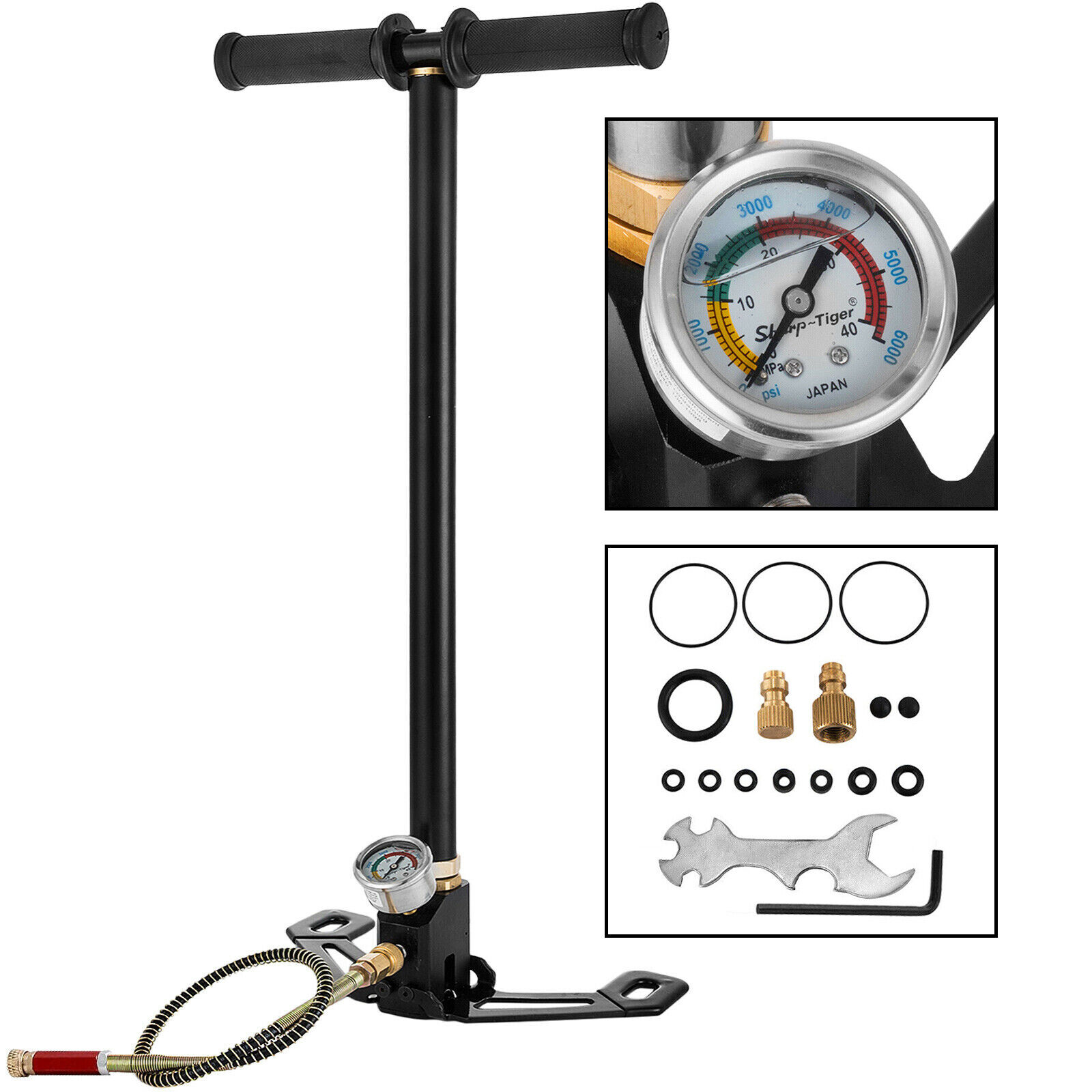 Pressure Gauge Air Hand Pump