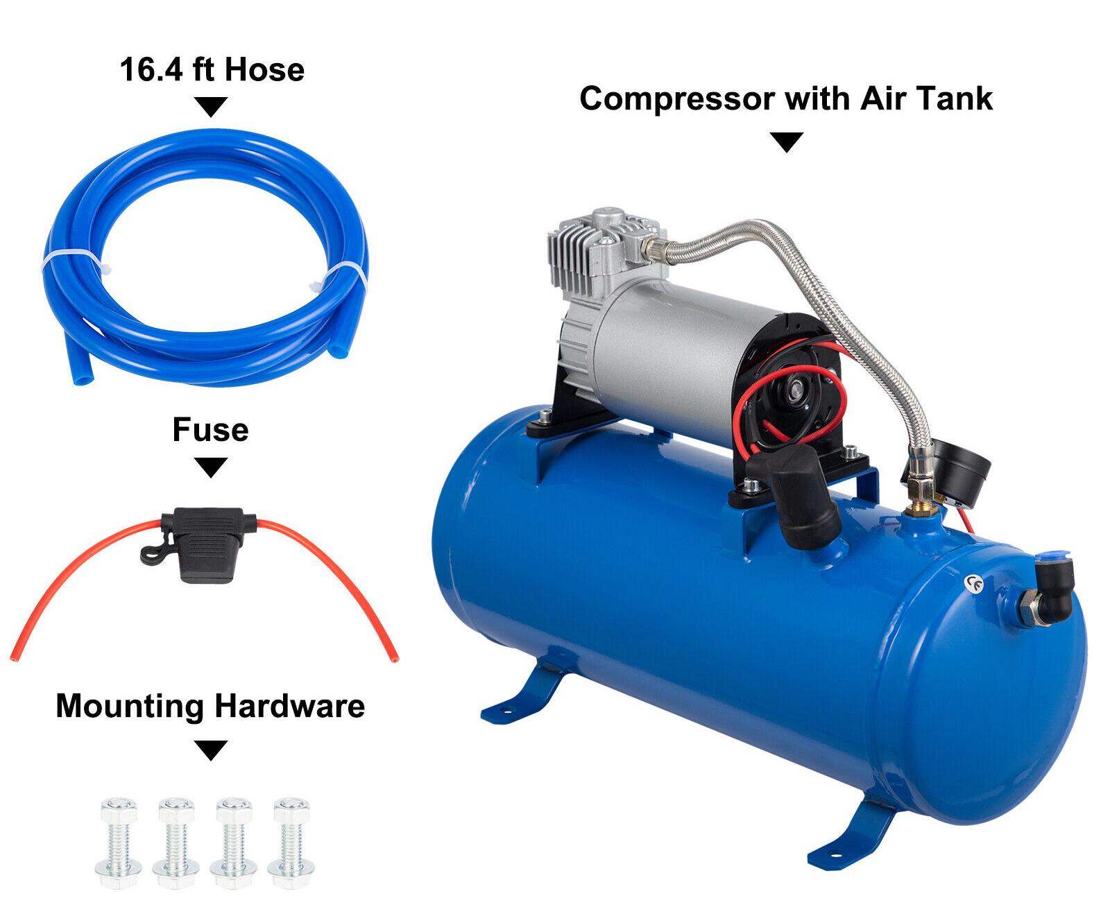Air Horn Compressor System Kit