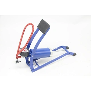 Pompe à pied de vélo avec manomètre de précision