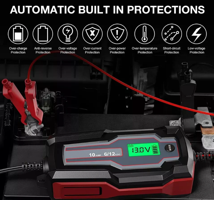 Chargeurs de batterie de voiture – Principes de fonctionnement, types et utilisations