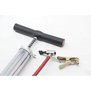 Mini bike pump with gauge