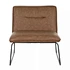 sled base accent sofa