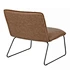sled base accent sofa