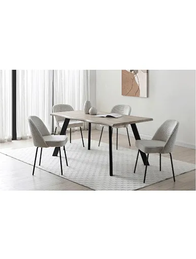 wood grain dining table