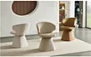 integrated base dining chair