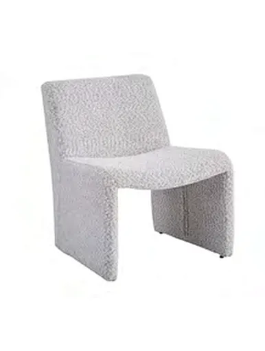 sled base upholstered side chair