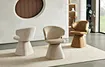 integrated base dining chair