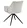teddy fabric dining chair