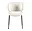 black metal frame dining chair