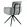 metal spike base living‑room chair
