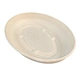 9inch Biodegradable Bagasse Food Containers with Lid Oval Disposable Plate