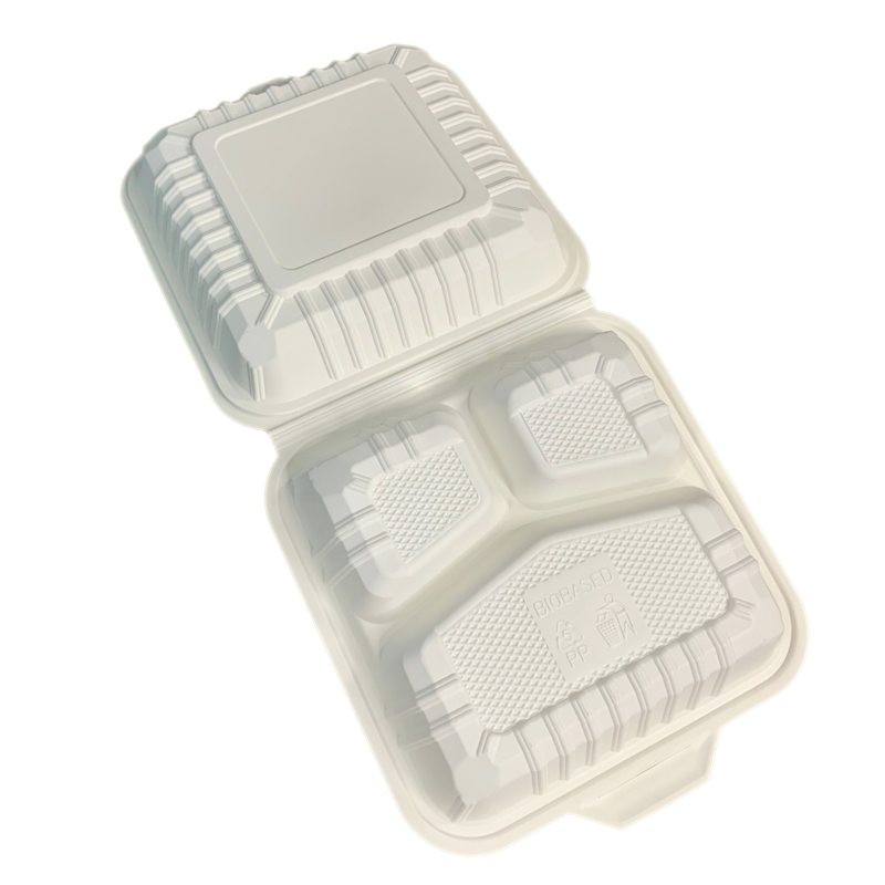 Disposable Biodegradable Corn Starch Takeaway Box