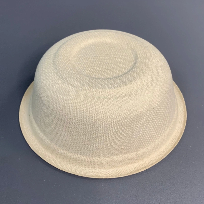 Embossing Biodegradable Sugarcane Bagasse Bowl