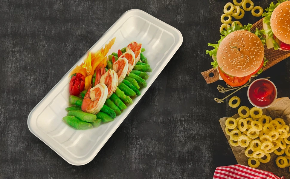 Bagasse Sushi Tray made in China