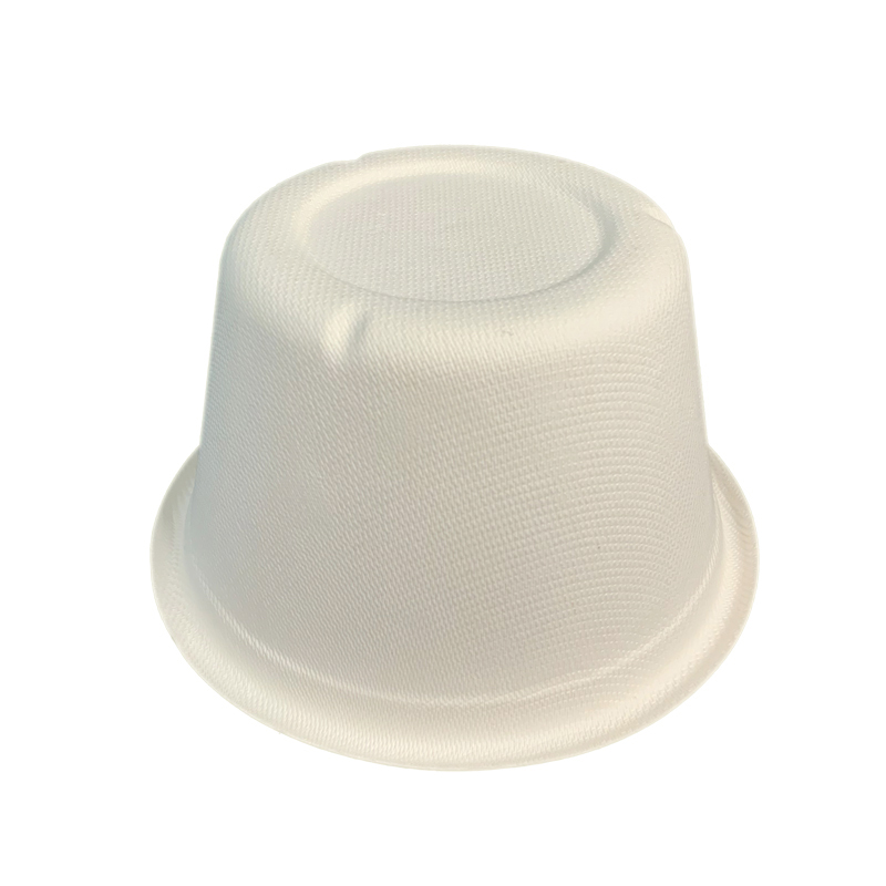 China Compostable Sugarcane Bagasse Bowl with Lid Supplier