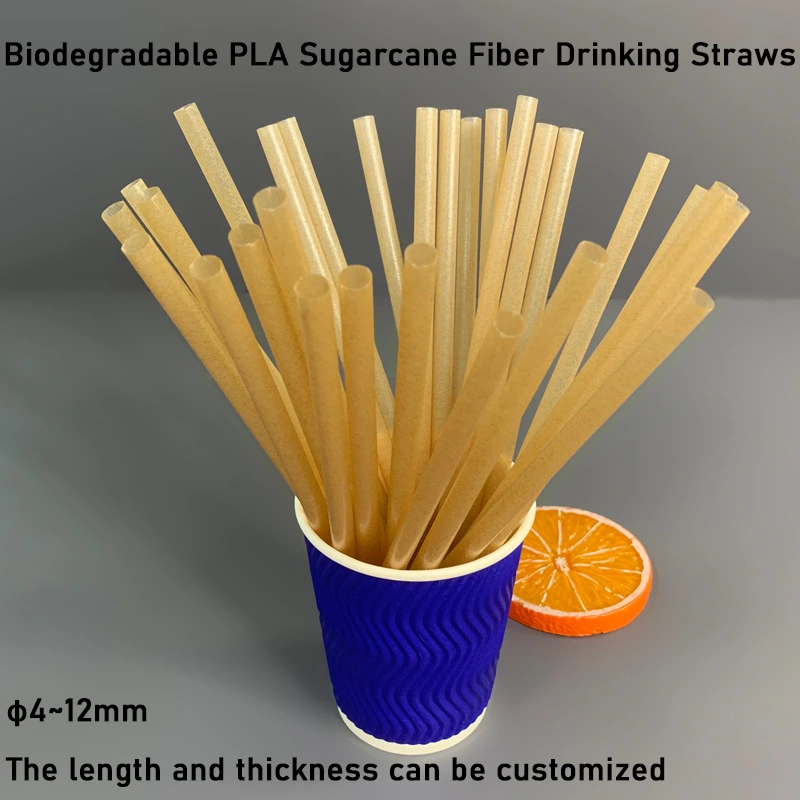 Biodegradable PLA Bagasse Straws