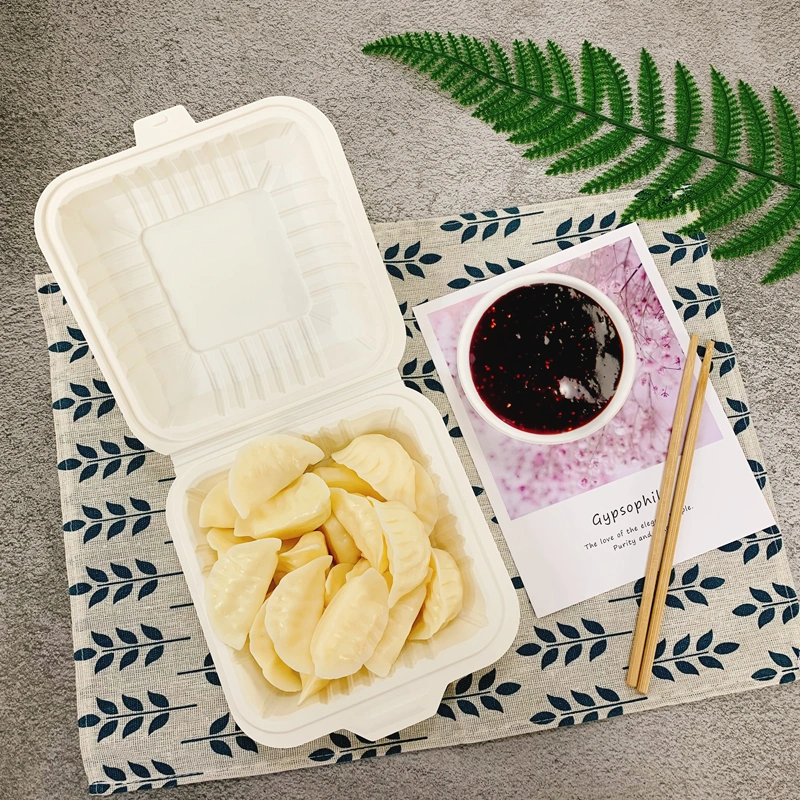 6inch Biodegradable Hamburger Box