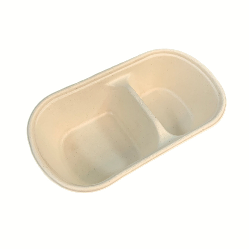 Custom Biodegradable Compostable Bagasse Packaging Food Container