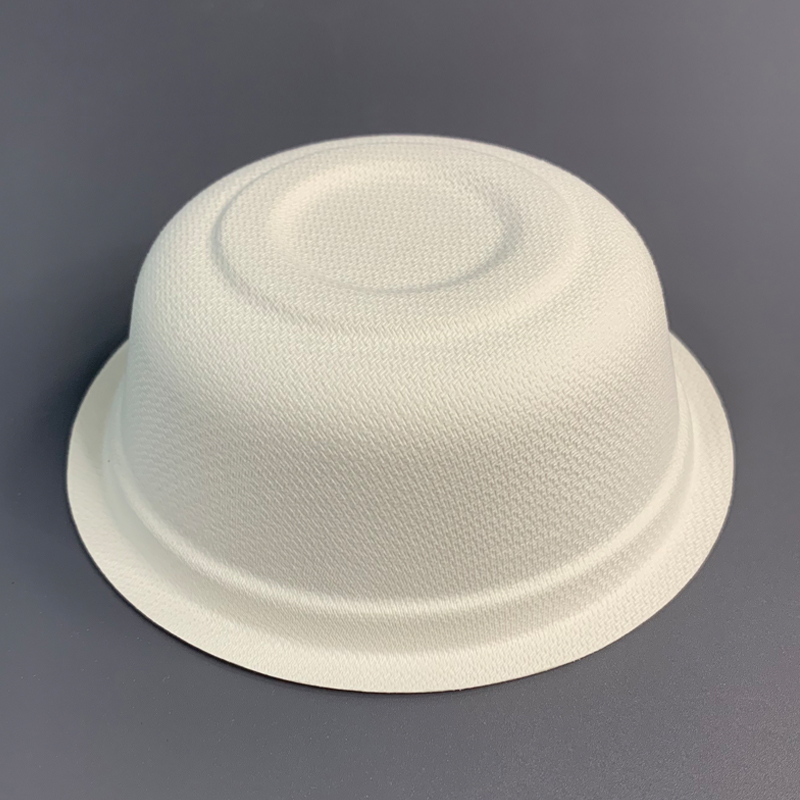 12oz Biodegradable Disposable Bagasse Bowl with Lid