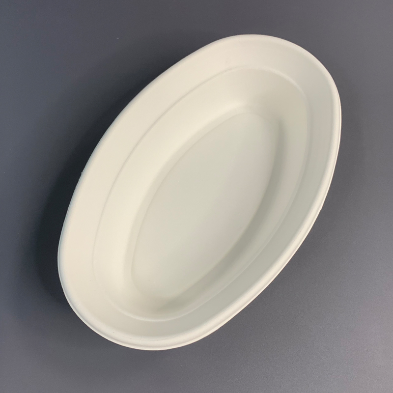 Bagasse Oval Plate