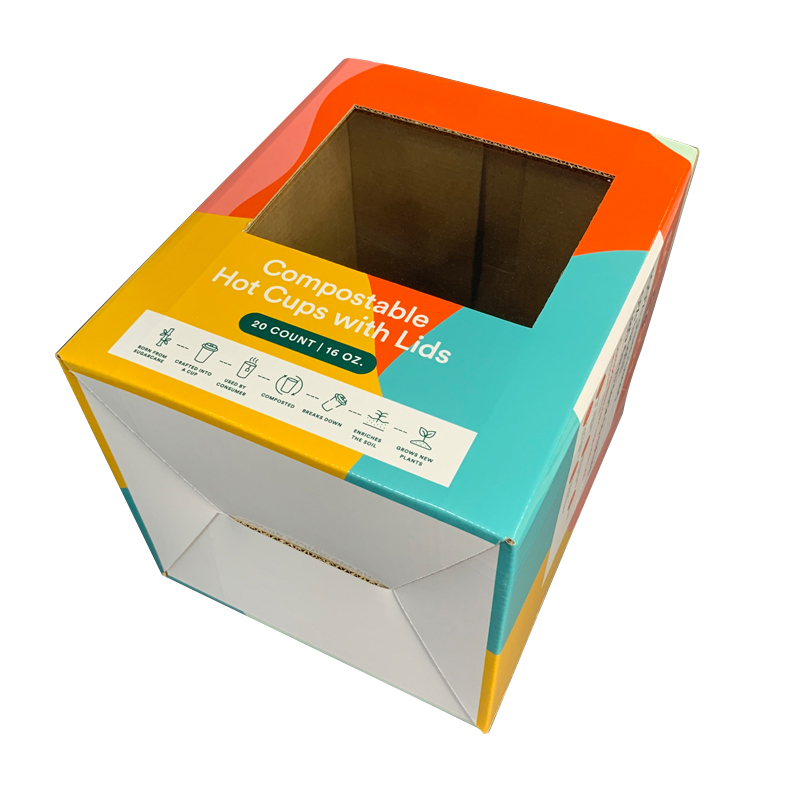 Shelf Ready Colorful Paper Packaging Box
