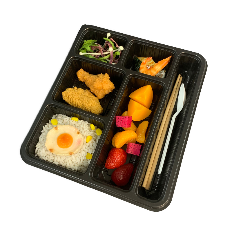Food Grade Plastic Disposable Lunch Box Fast Food Container