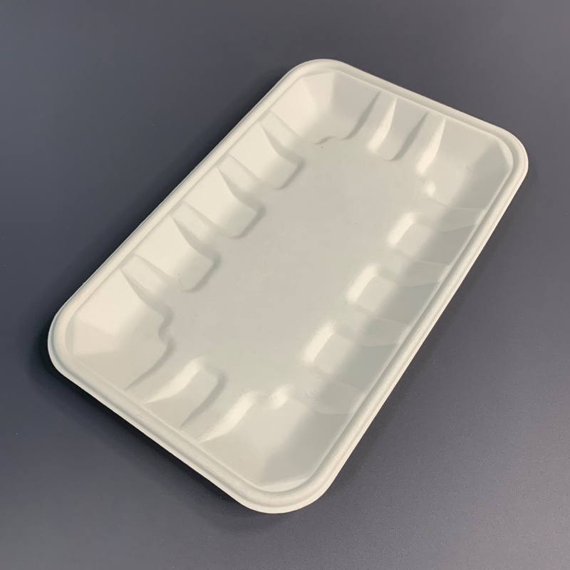 Compostable Bagasse Disposable Food Trays