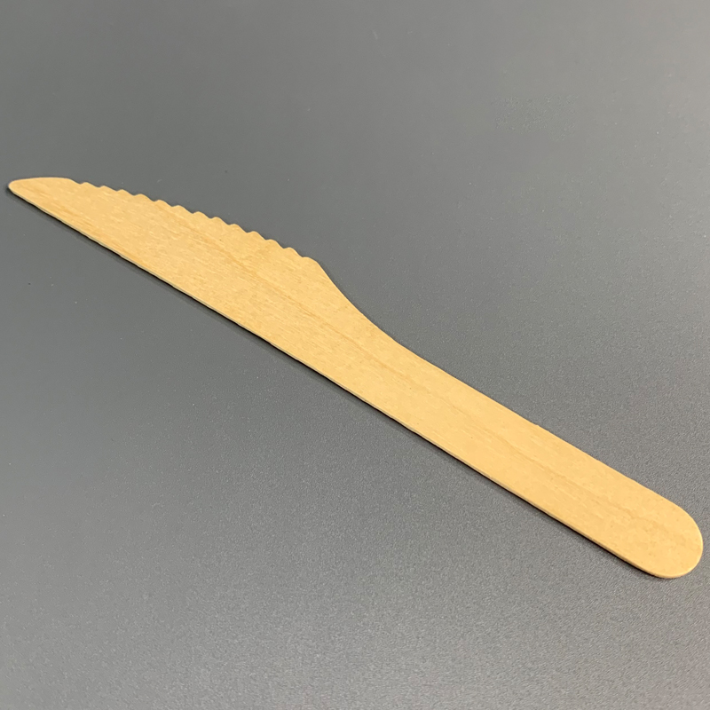 160mm Biodegradable Disposable Wooden Knife