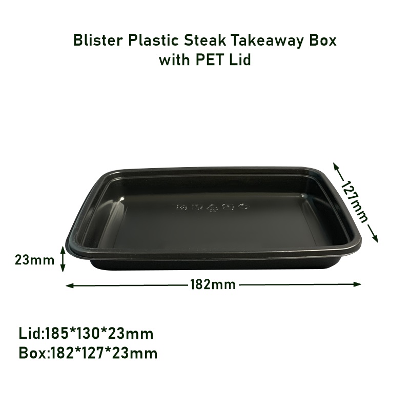 Blister Plastic Takceaway Box of Steaks