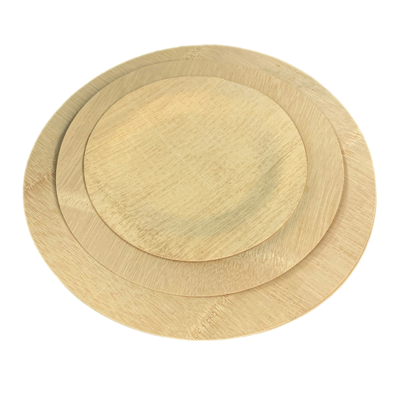 Disposable Round Bamboo Plate