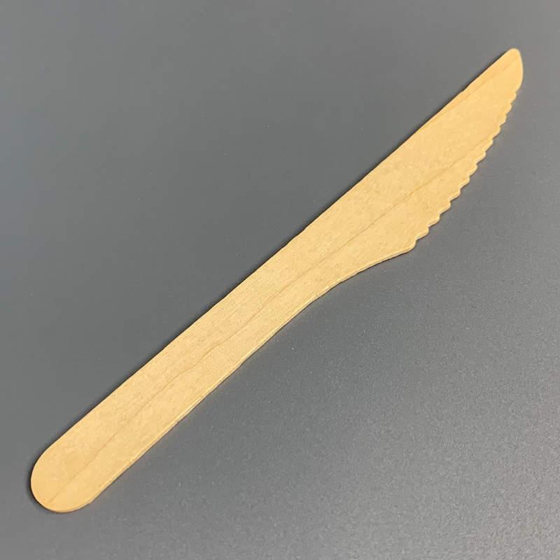 160mm Biodegradable Disposable Wooden Knife