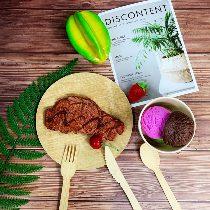 Biodegradable Eco-friendly Bamboo Flatware Set