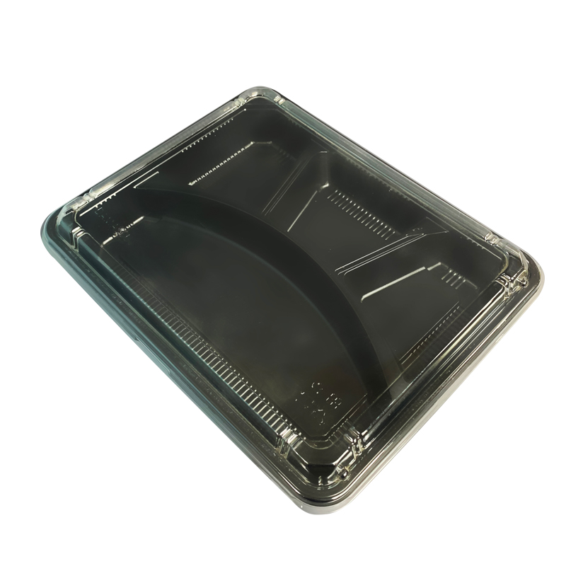 4 Compartment Takeaway Containers with Lids
