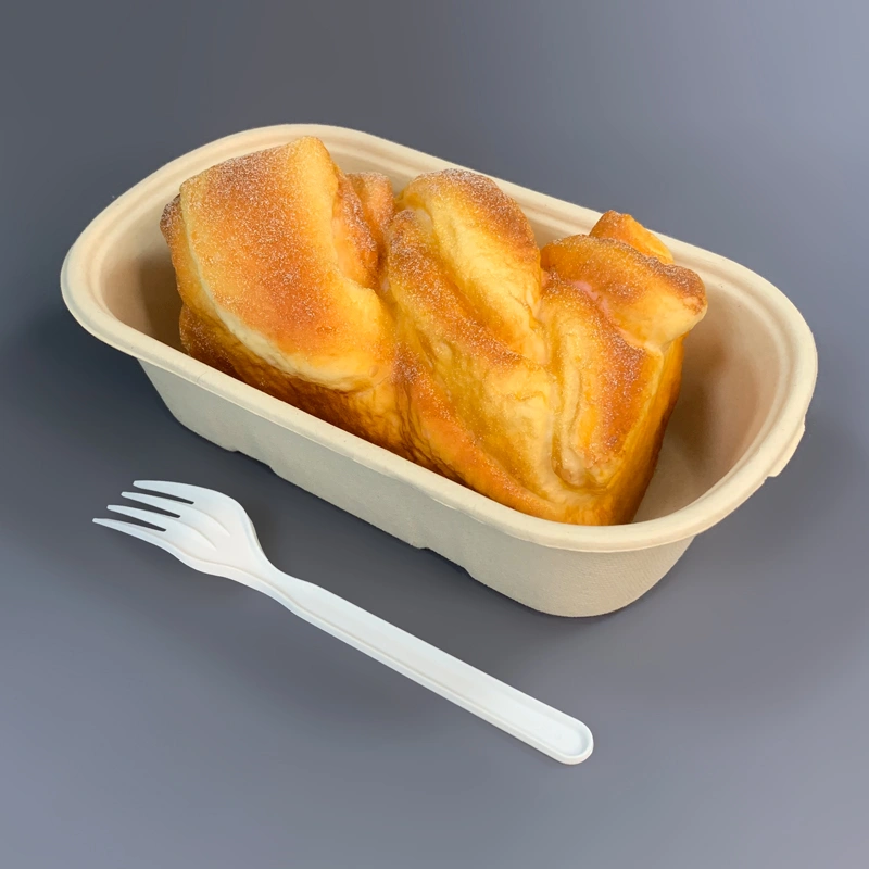 1000ml Sugarcane Bagasse Take Out Containers