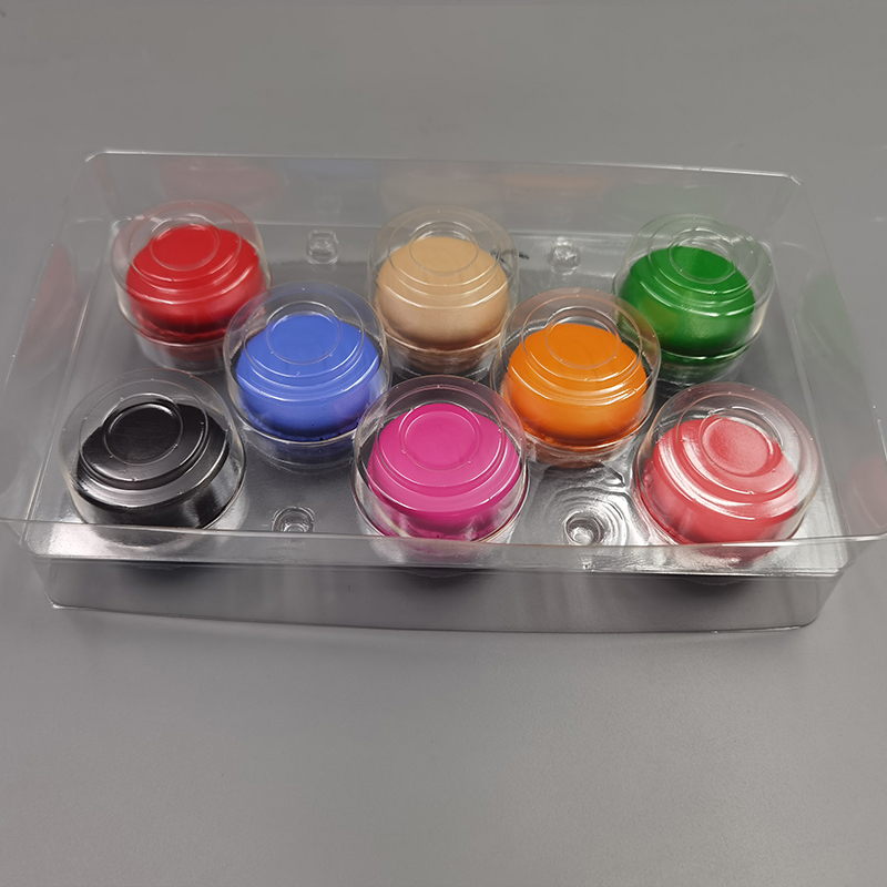 Food Grade PET Plastic Macaron Tray